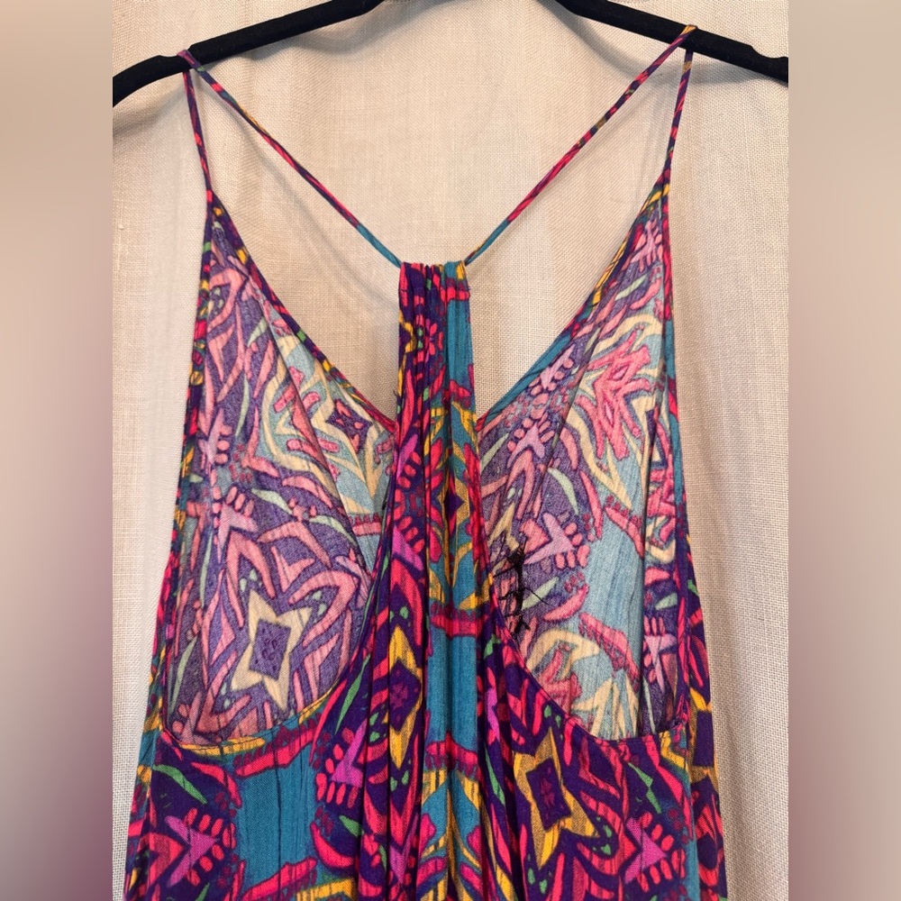 ASTR the Label Blue Purple Geometric High-Low Midi Dress - Similar to Size XS/S - Picture 5 of 8